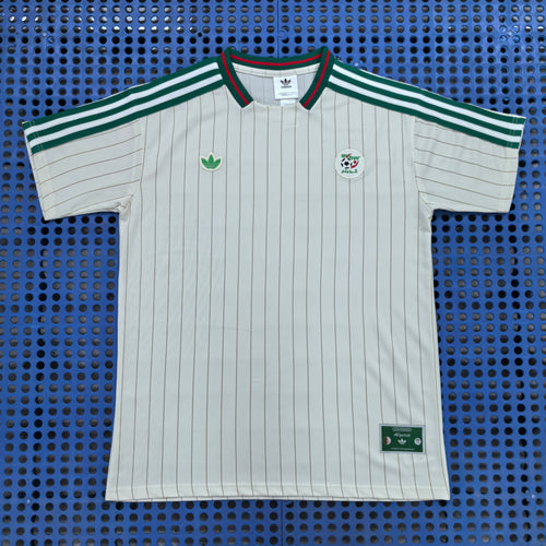 2026/27 Algeria Cream Retro Style Jersey — Fan