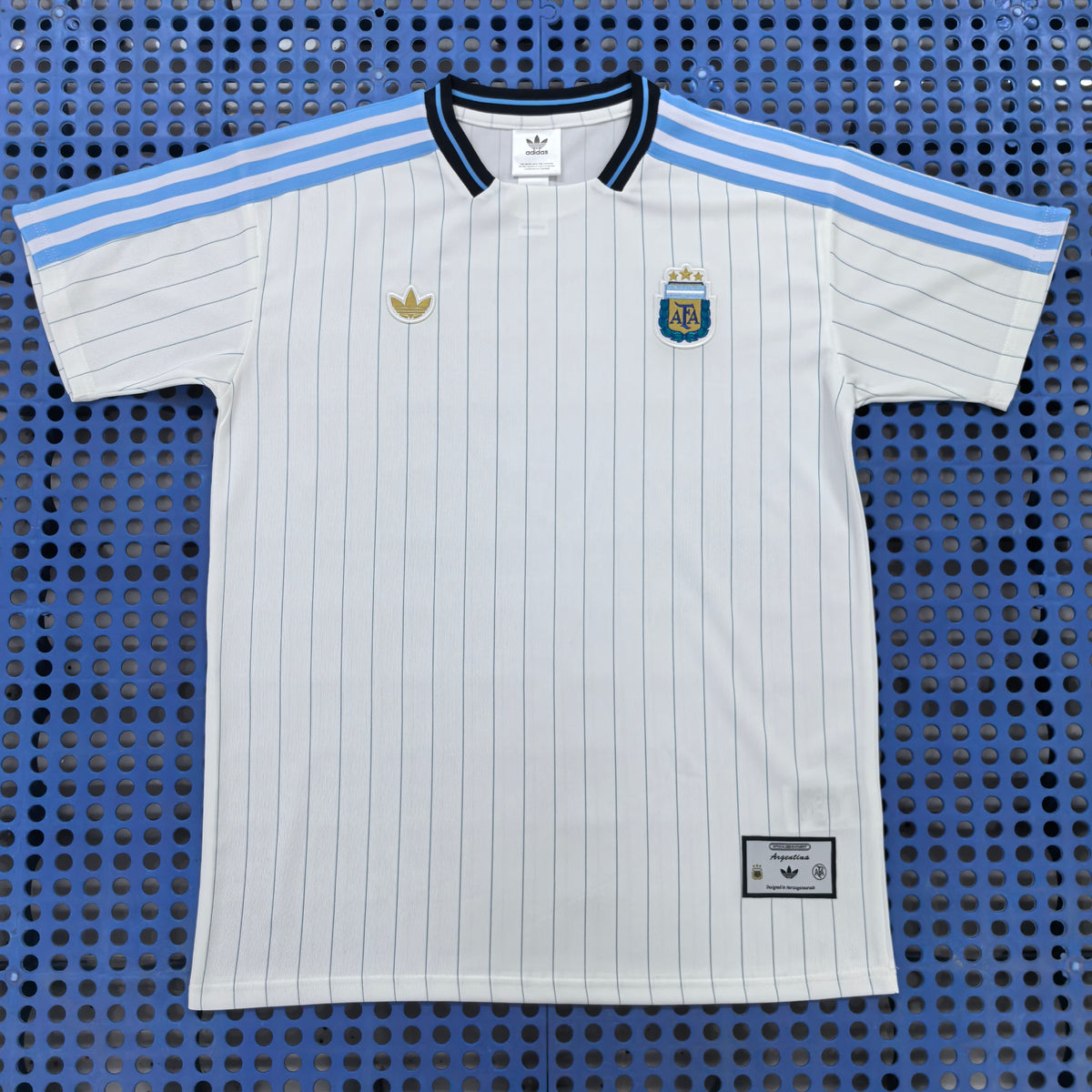 2026/27 Argentina White Retro Style Alternate Jersey — Fan