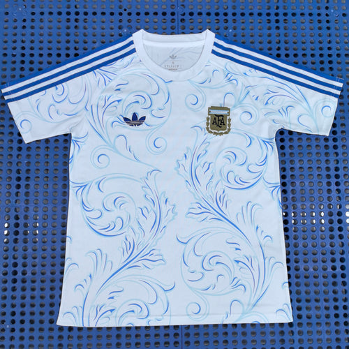 2026/27 Argentina White Retro Style Jersey — front
