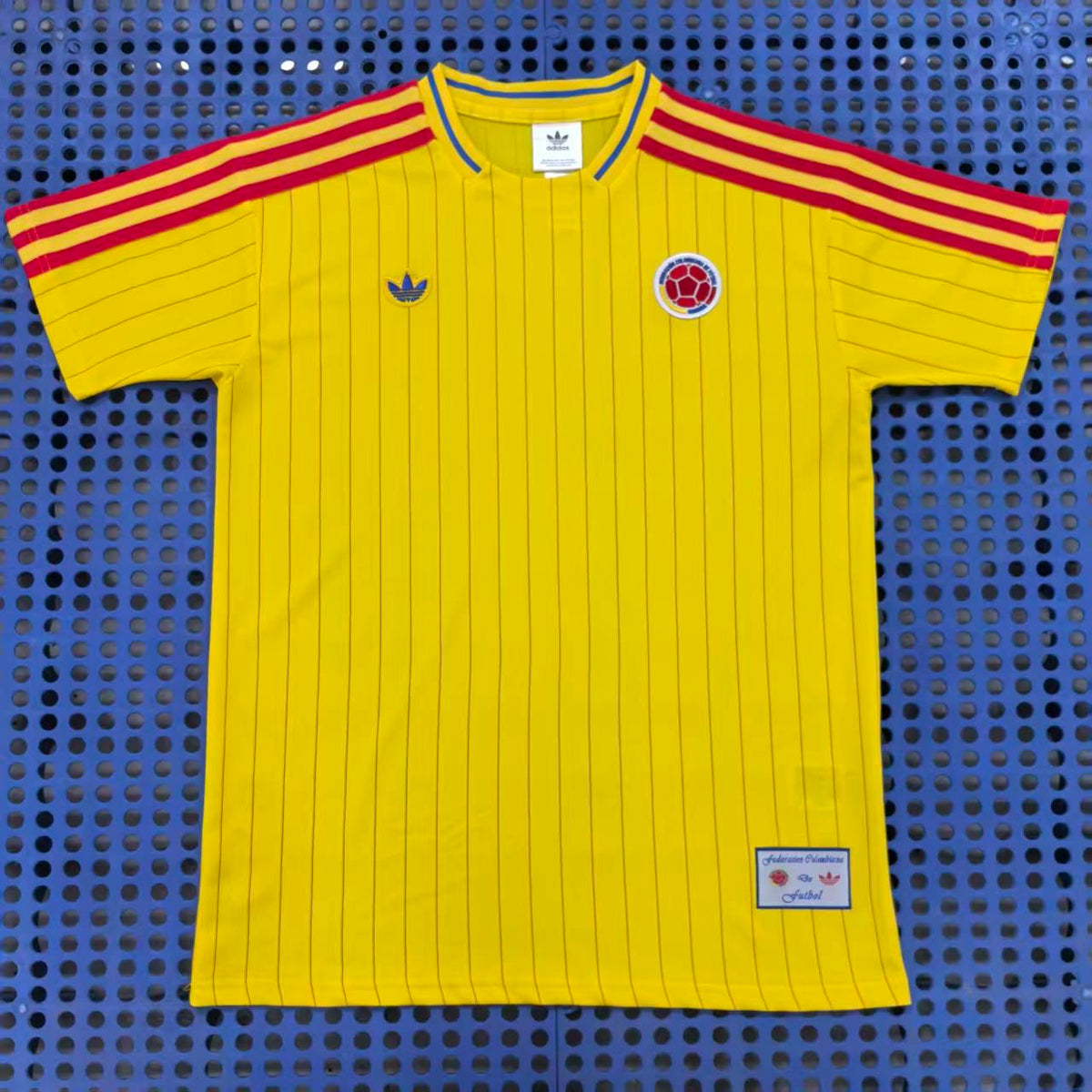 2026/27 Colombia Yellow Retro Style Jersey — Fan