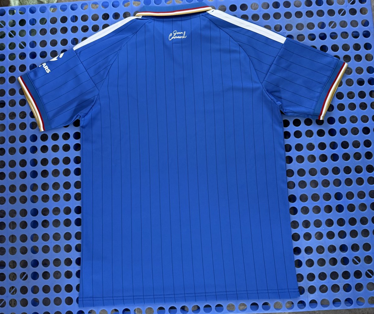 2026/27 Como 1907 Home Fan Jersey, back view