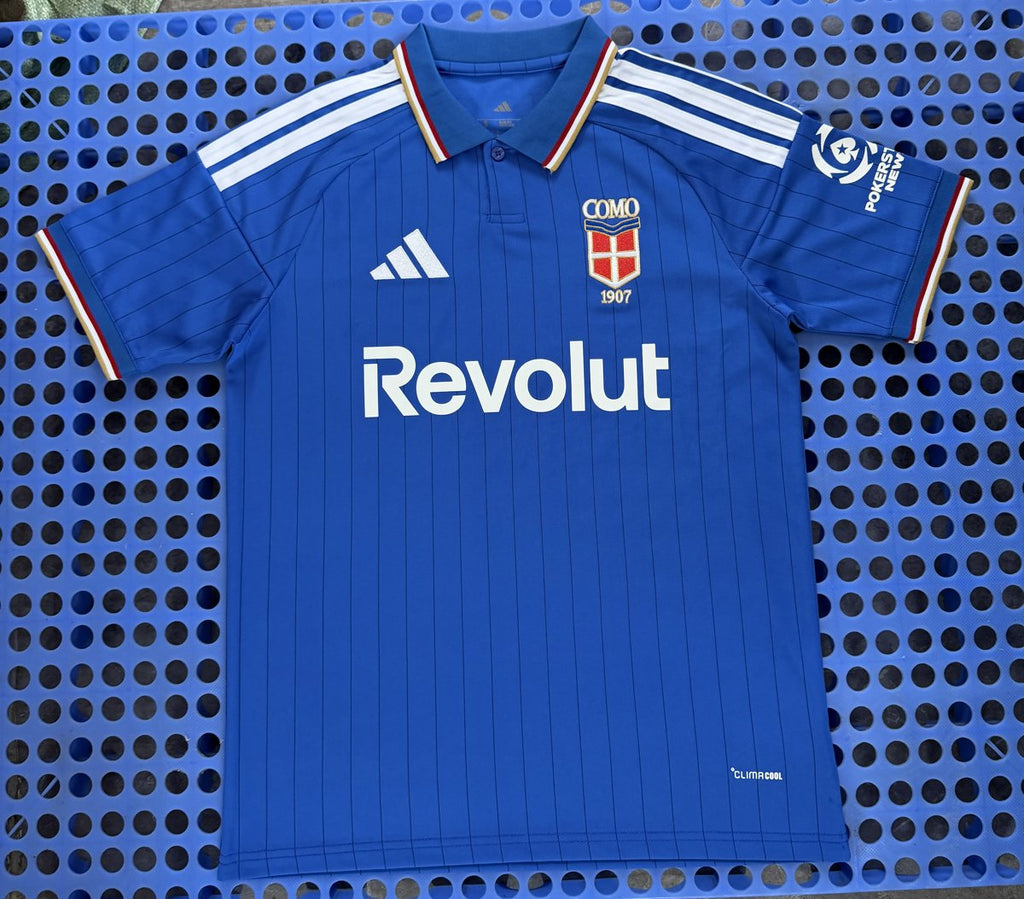 2026/27 Como 1907 Home Fan Jersey, front view
