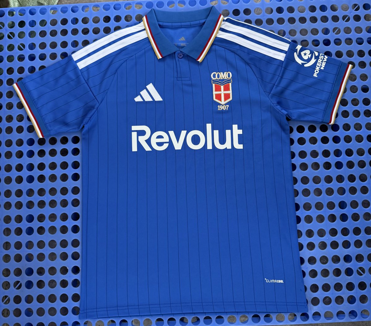 2026/27 Como 1907 Home Fan Jersey, front view