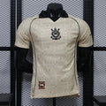 Corinthians cream and black 116th anniversary jersey front
