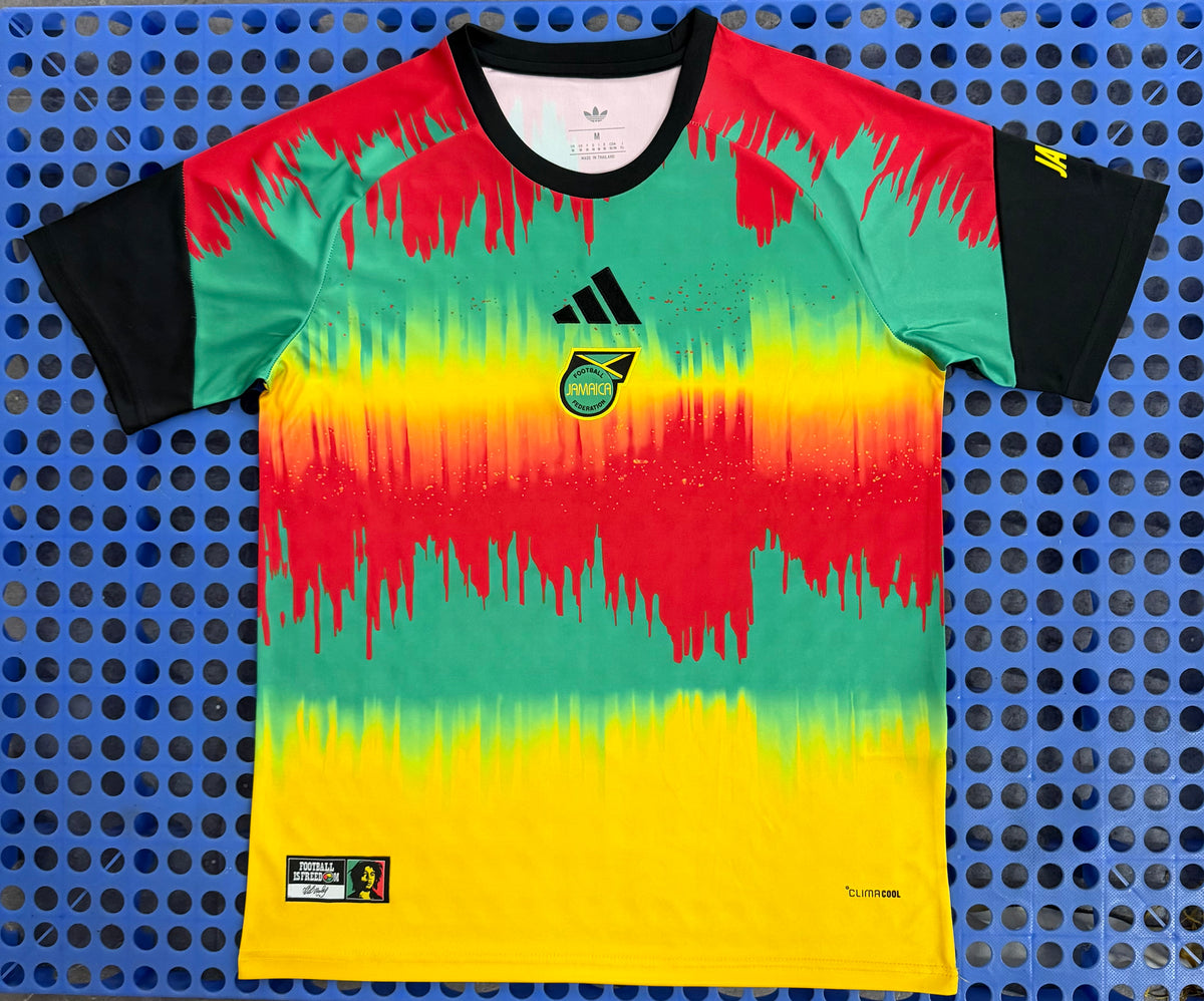 2026/27 Jamaica Multicolor Wave Training Jersey — Fan