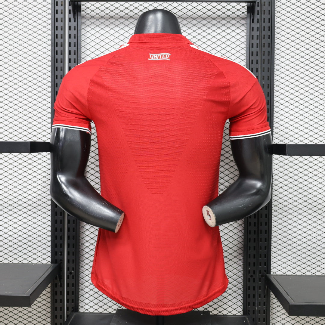 2026/27 Manchester United Home Player jersey back