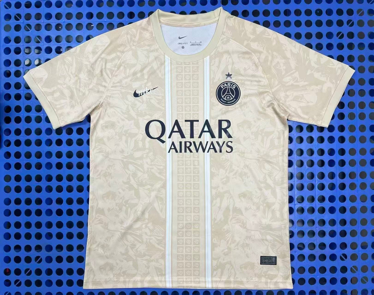 2026/27 Paris Saint-Germain Cream Star Training Jersey — Fan