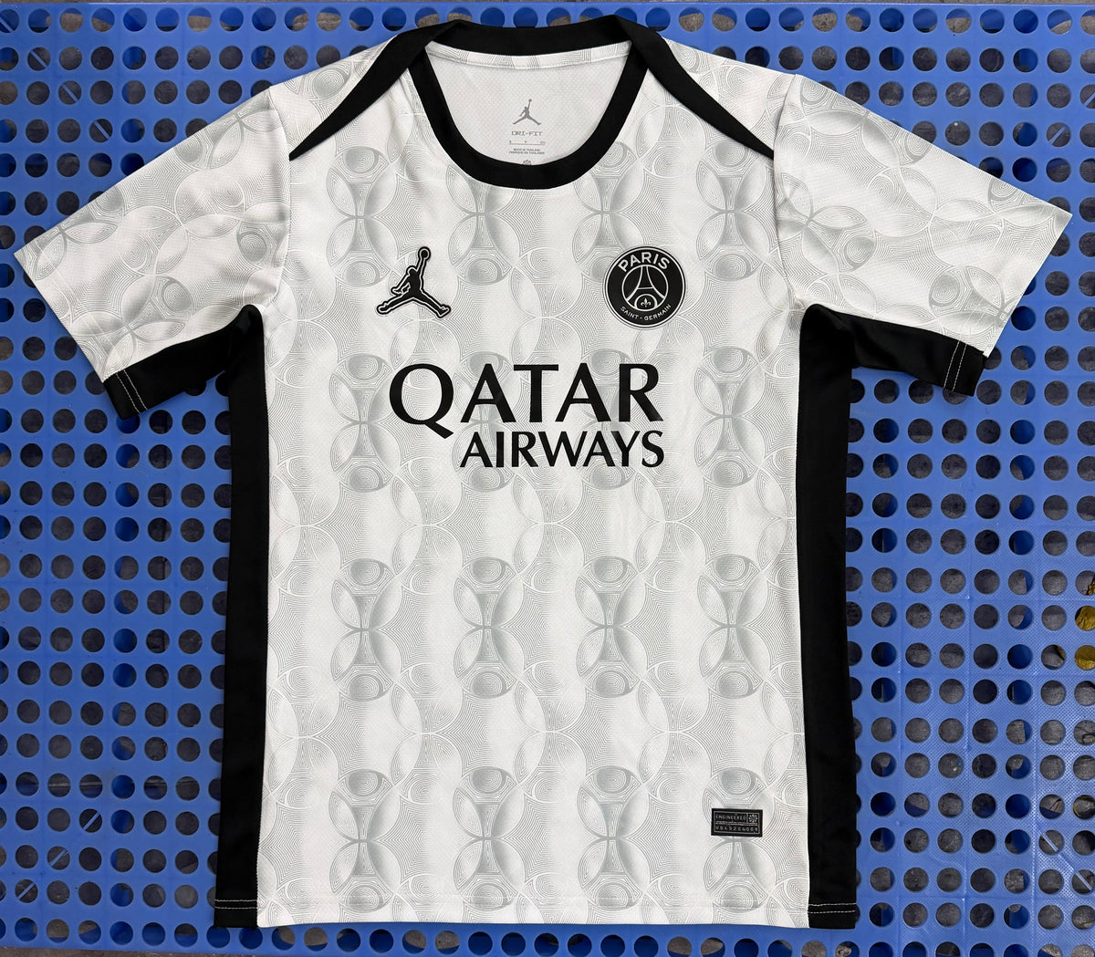 2026/27 Paris Saint-Germain Gray White Night Glow Design Jersey — Fan