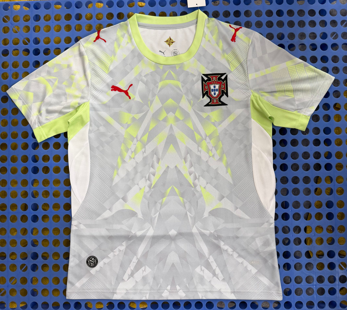 2026/27 Portugal Gray Prematch Training Jersey — Fan
