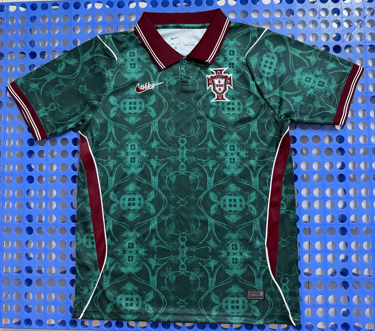 2026/27 Portugal Green Training (Nike Design) Jersey — Fan