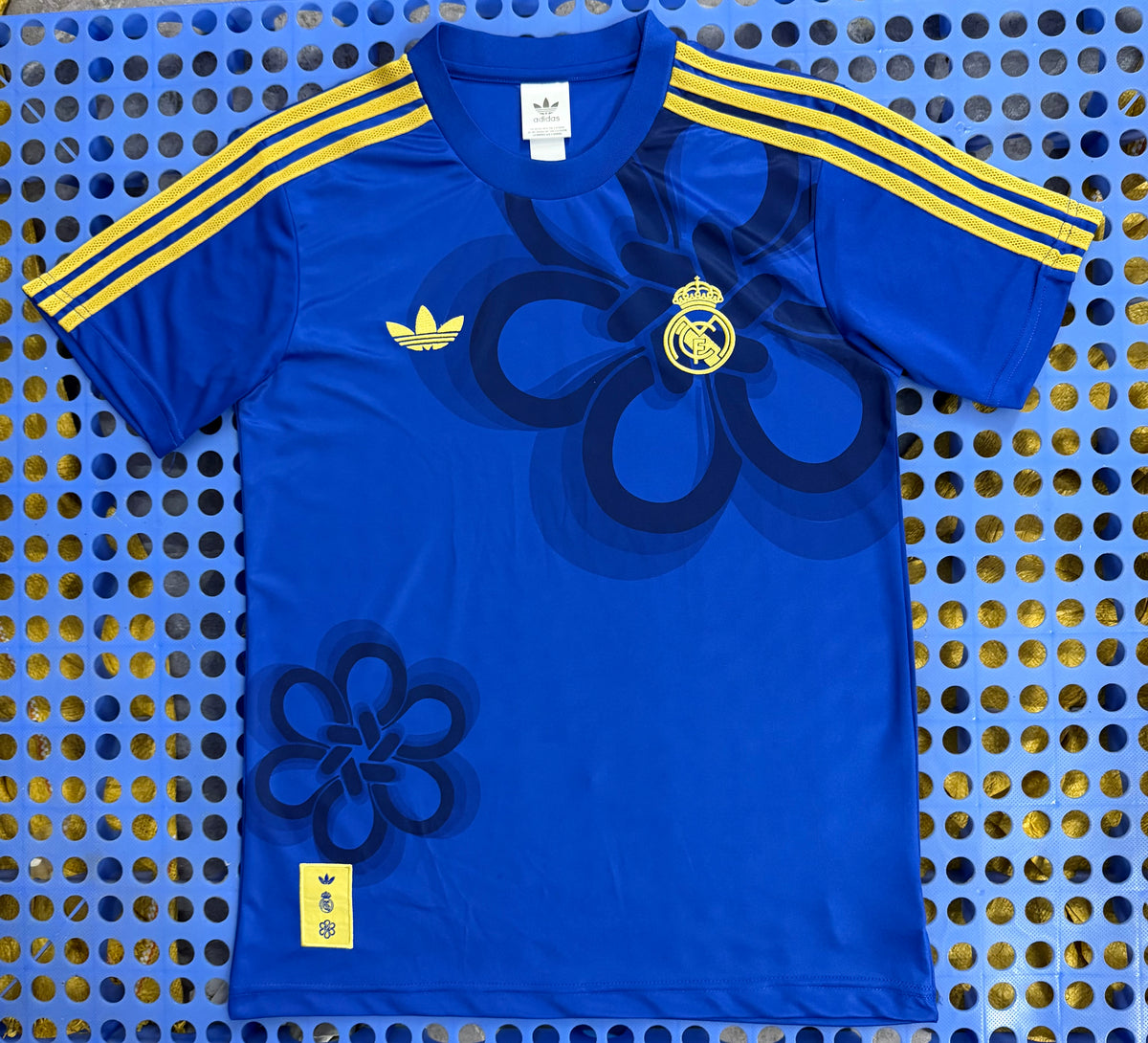 2026/27 Real Madrid Blue New Year Edition Jersey — Fan