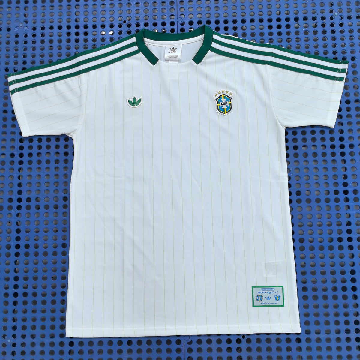 2026/27 Brazil White Retro Style Jersey — Fan