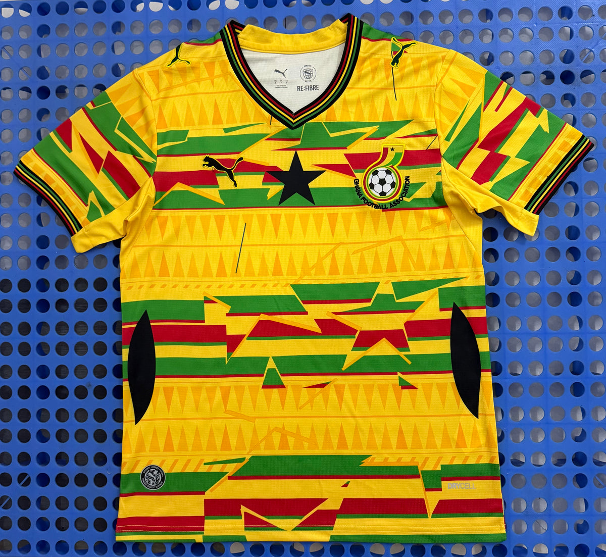 2026/27 Ghana Yellow Special Edition Jersey — Fan