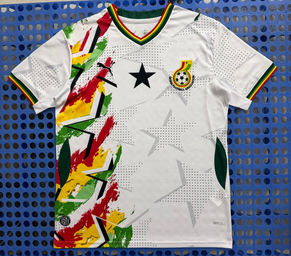 2026/27 Ghana White Training Jersey — Fan