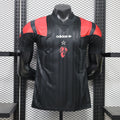 AC Milan Black Retro Style jersey front