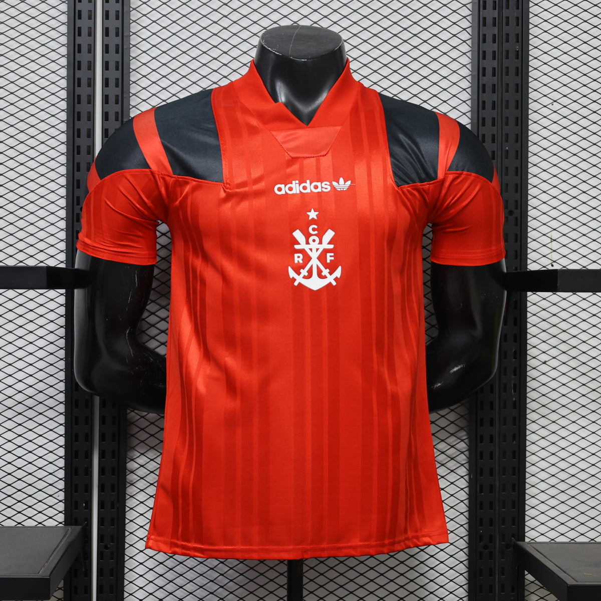 Flamengo Red Retro Style jersey front